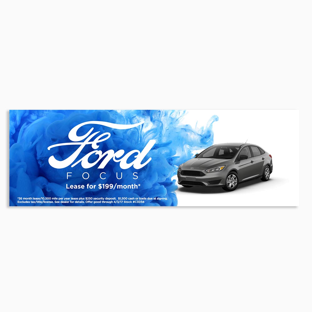 Ford Digital Web Banner
