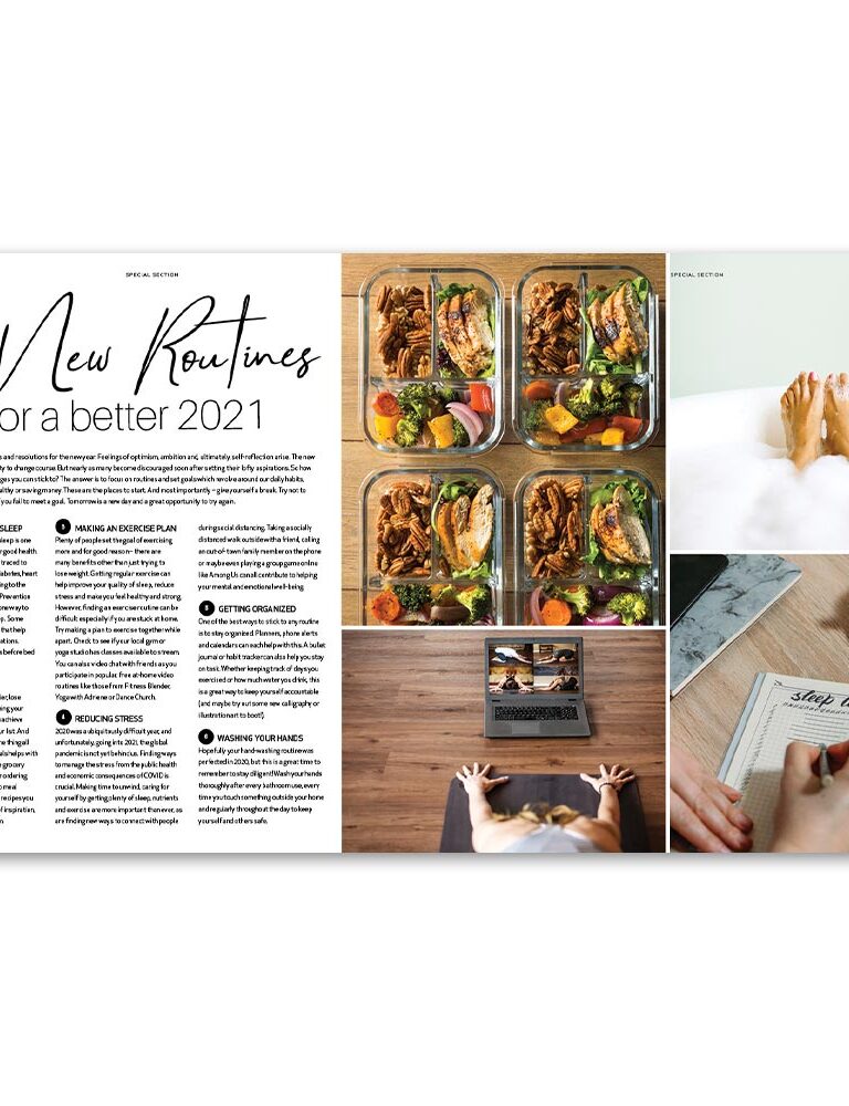 New Routines Magazine Page